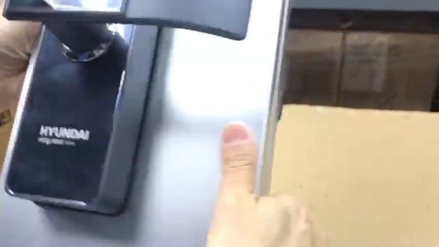 HYUNDAI HY SL607DG 門鎖無電或失效手動開門方法