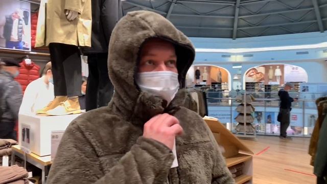 Обзор - Мужские пуховые куртки UNIQLO с примерками  ТЦ Атриум