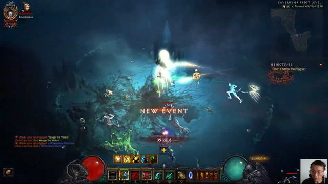 [Live Replay: Diablo 3] Farming Chiltara / Necro MotB / Season 28