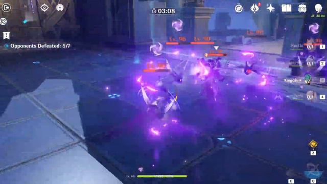 Easy Level 90 Midsummer Courtyard Artifact Farm Ft. Noelle & Friends (Genshin Impact)