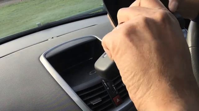 How to Remove Rearview Mirror on Peugeot 207