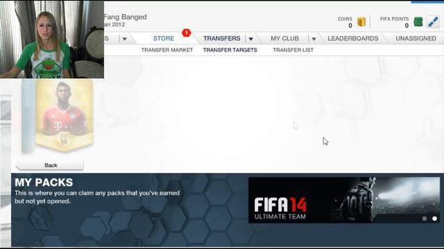 FIFA 14 ULTIMATE TEAM - WEB APP- MY FIRST PACKS!