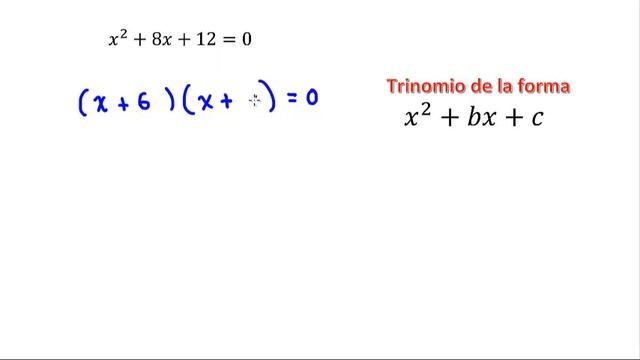 Ecuación Cuadrática Método De Factorización | Ecuación De Segundo Grado Completa | Ejemplo 4