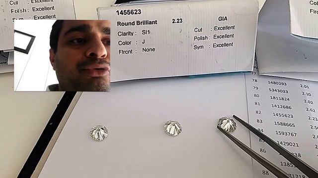 Price Difference Of Same Color Clarity Of Diamonds - Live Demo