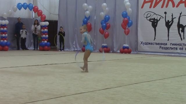 Барабошкина Аксинья 2010 Москва Звездный городок День второй Rhythmic Gymnastics