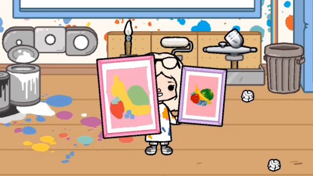 🎀повторяю картины в Toca Boca🤍 // Weekly // тока бока