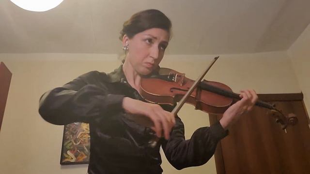 А. Николаев, соната для скрипки и фортепиано,  1 часть