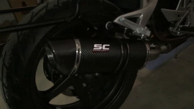 Honda VFR 800 Crossrunner Con Scarico SC