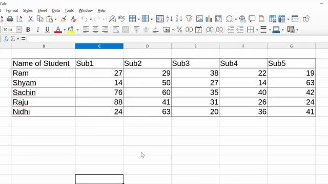 Conditional Formatting With Colour Scale In Libre Calc@COMPUTEREXCELSOLUTION