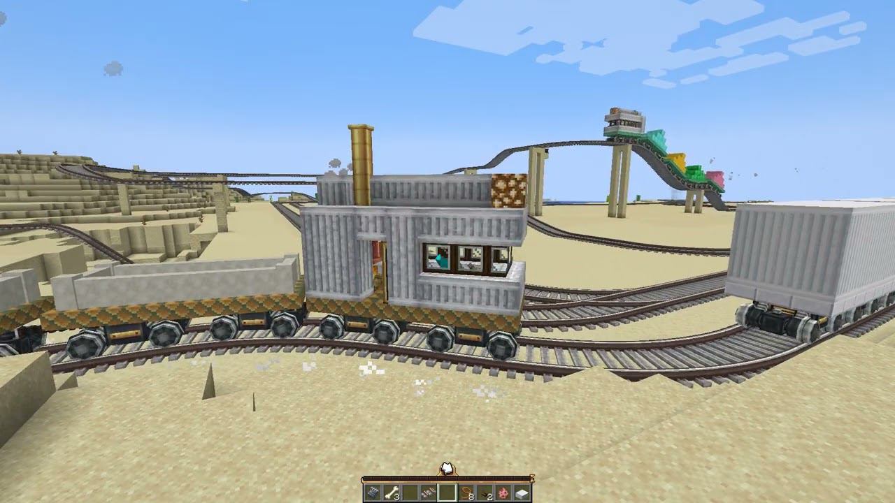 ПУСТИЛ ПОЕЗД В ТОННЕЛЬ MINECRAFT  ХОСТИНГ ZOROTEX