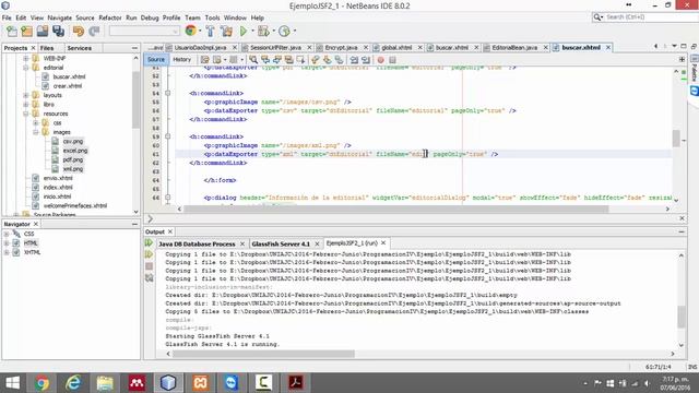 Exportar Datos En Un DataTable Prime