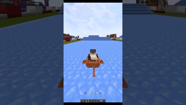 Average Ranked Gameplay Start In Ice Boat Racing Minecraft #shorts