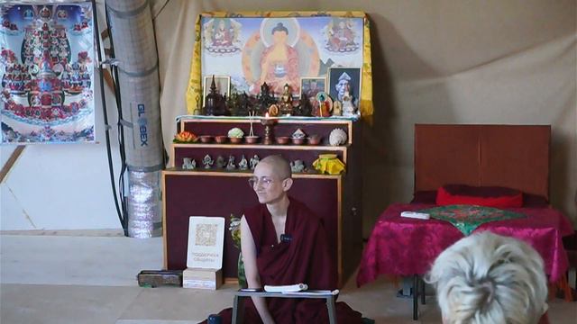 Белая Тара, Тубтен Пелгье, Косья июль 2023 Сессия 1