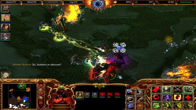 Let's Play-Warcraft 3 Rise Of The Blood Elves ~ Tower Defense! [German]#026