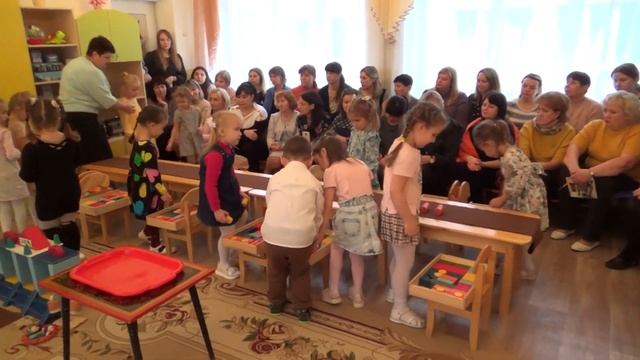 Занятие в средней группе 