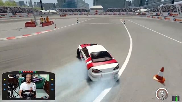 WDTS Drifting At Odaiba [Assetto Corsa Drifting] [Thrustmaster T300 Ferrari Integral Gameplay]