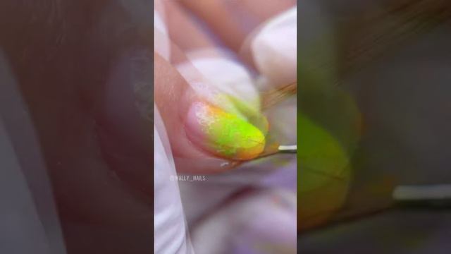 Яркий летний дизайн ногтей #shorts #nails #nailart