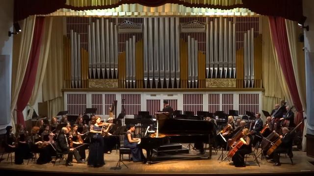 Мендельсон – Концерт для скрипки и рояля с оркестром ре минор, II часть