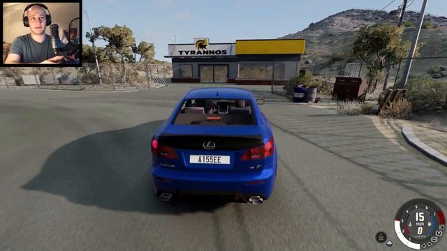 ВЕЗУ LEXUS IS F ИЗ АМЕРИКИ!//Beam NG DRIVE