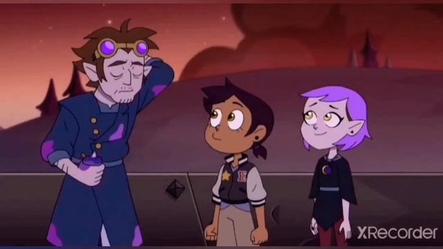 поцелуй Эмити и Луз/Хантера??