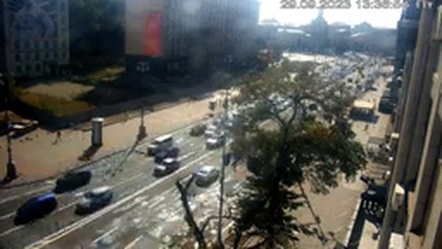 Веб-камера Киев Европейская площадь + Майдан 2023 09 29