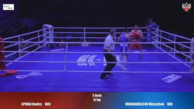 57 Kg SPIVAK Dmitry Russia MURZAKHALILOV Mirazizbek Uzbekistan
