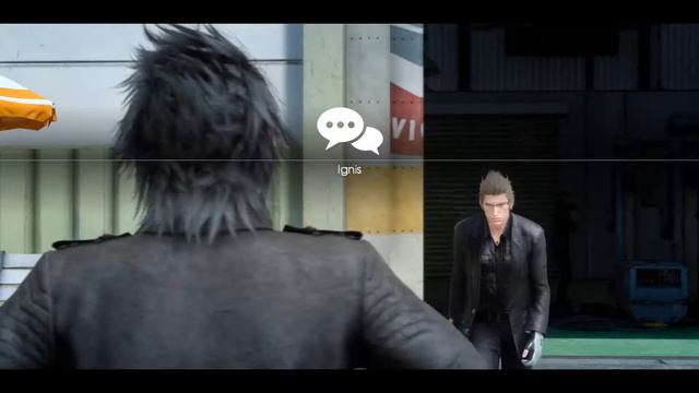 (2) Encountering A Giant Bird On A Road Trip In Final Fantasy XV