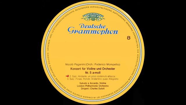 PAGANINI The 6 - 5 Violin Concertos / Salvatore Accardo