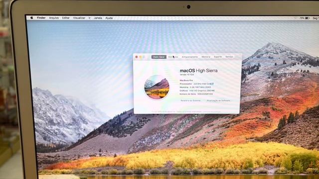 MacBook Pro 2010, I7, 4gb De Ram, 240ssd, MacOS Higt Sierra