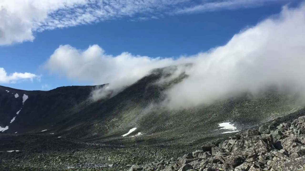 Соленый перевал. Приполярный Урал.