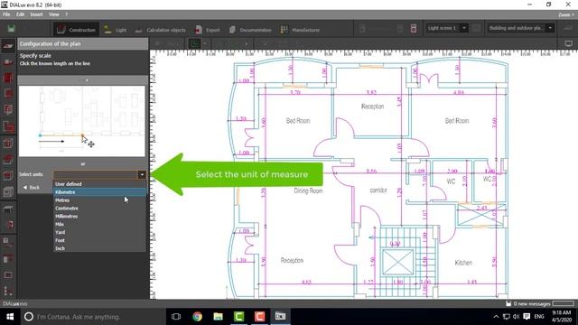 2 - DIALux Evo Tutorials For Beginners Part 2 — Importing A CAD Plan