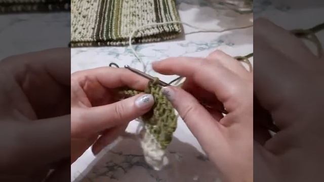 //Боснийский бактус крючком//Из Alize Superlana Midi//