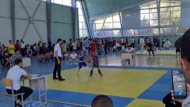 чемпион по кикбоксингу области Навои 2 - круг