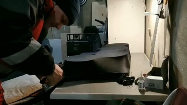 Перетяжка дверных карт лайкой, Дэу Нексия.