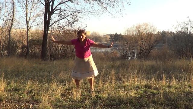 Танец Стихий. Каошики по-женски. Техника на 22 удара стопой. Под агму.
