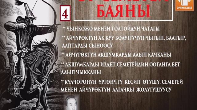 Бактыбек Максүтов  Эр Семетей баяны - 4  АУДИО КИТЕП
