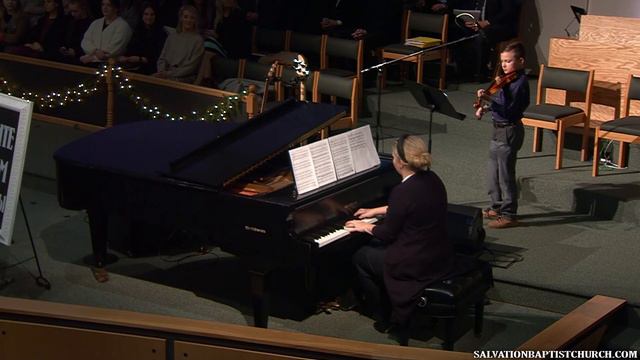 Музыкальное участие «О как блажен, как счастлив я…» — Никита и Катя Ахременко