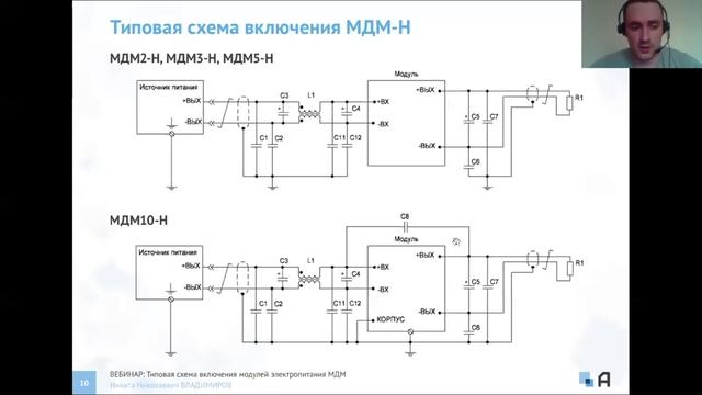 Вебинар #6. Типовая схема включения DC/DC преобразователей. 08 апреля 2020