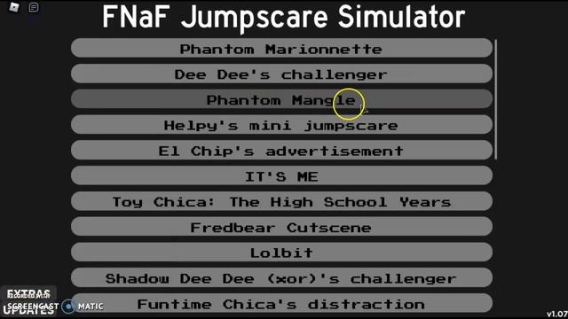 Fnaf Jumpscare Simulator! (spook Warning)