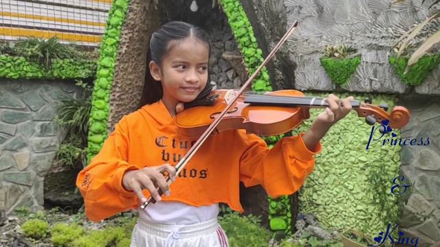 Playing My Violin And Dance With My Brother. 
