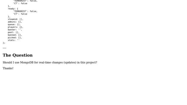 Databases: How Should I Build The Architecture Of My MongoDB Database?