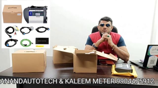 DOIP MB SD Connect C4 PLUS MB SD Connect UNBOXING VIDEO ANANDAUTOTECH & KALEEM METER 9904475912