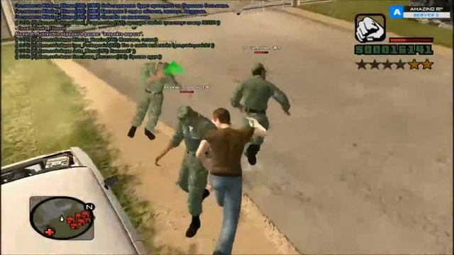 Казахша ЛП CR:MP Amazing RP Server 2 #2 Рижик Военкада ма?!