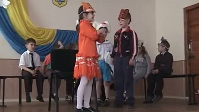 Сказка о лисе и зайце украинский