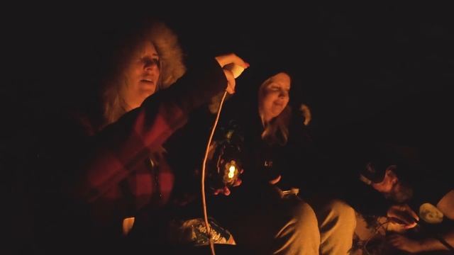 Snow Camping With Girls