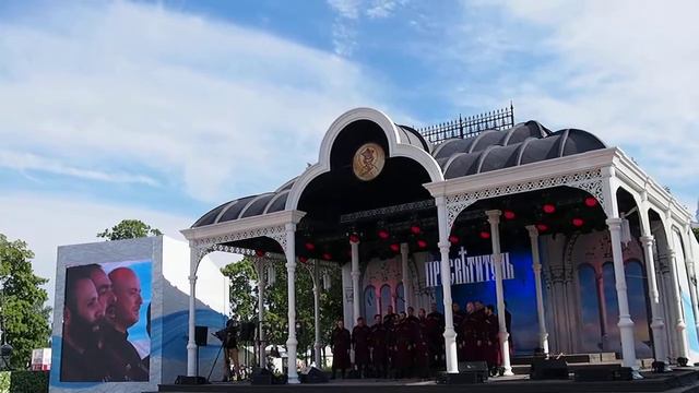 Чакруло (кахетинская застольная), Мужской хор 