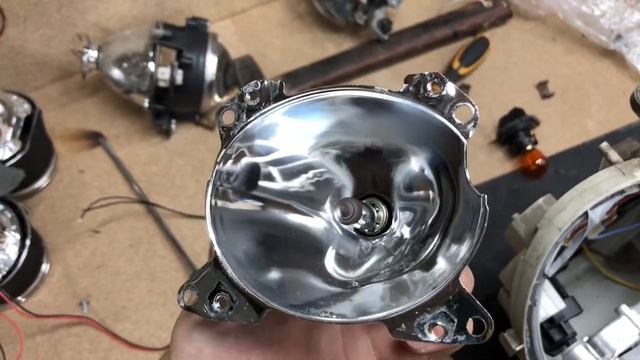 Замена линз Mercedes W203 на Bi-LED модули | г.Тольяттт