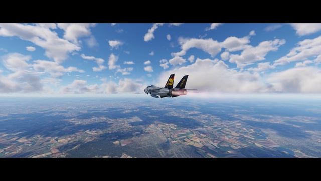 Первый вылет на F-14