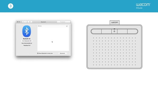 Getting Started - Intuos Bluetooth Mac