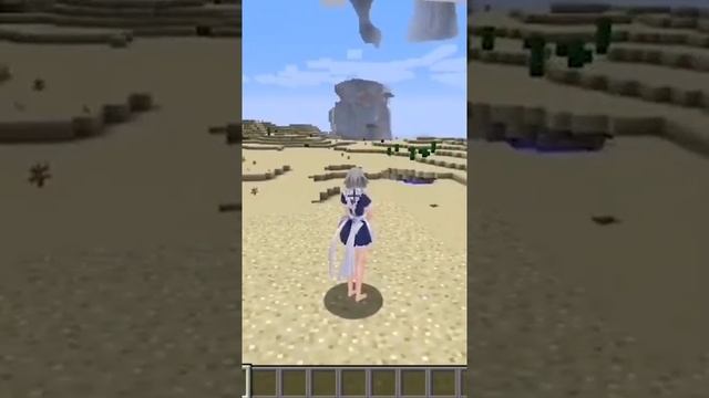 Превратился в Аниме ТЯН в Майнкрафт #Shorts